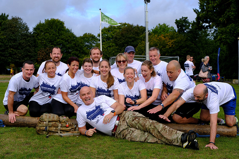 RBLI Corporate Partnership Fundraising Challenge Britain's Bravest Military