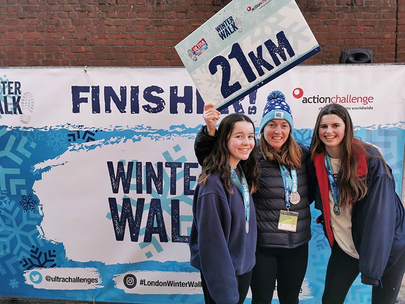 RBLI Fundraiser Challenge London Winter Walk