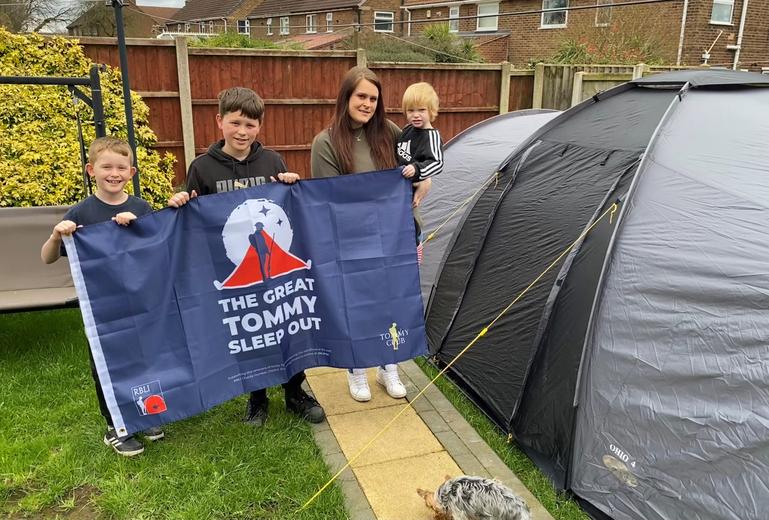 Taking Part in the sleep out